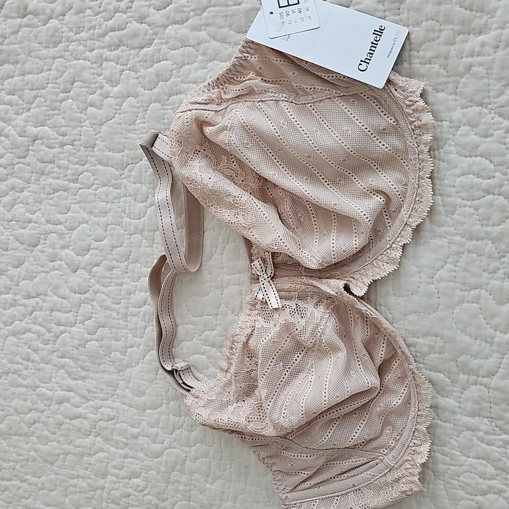 🌸HP🌸Chantelle Rive Gauche Full Coverage Unlined Bra NWT 40DD - Picture 2 of 12